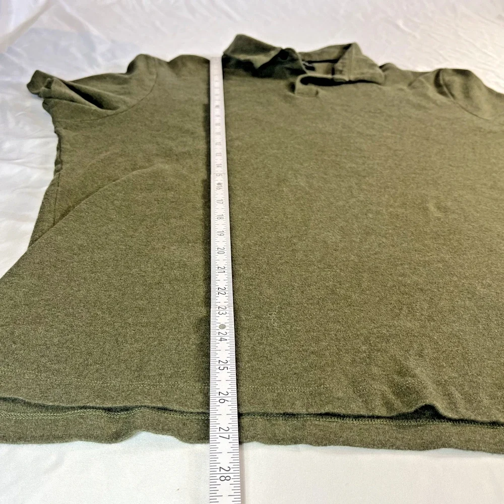 Banana Republic Polo Shirt Mens XL Olive Green